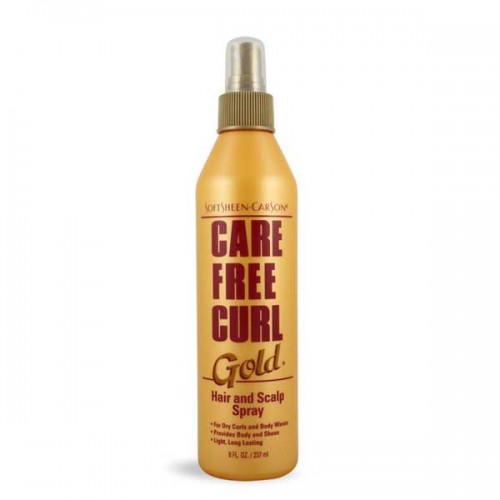 Care Free Curl Gold Hair & Scalp Spray 8oz
